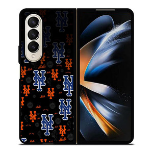 NEW YORK METS COLLAGE WALL Samsung Galaxy Z Fold 4 Case Cover