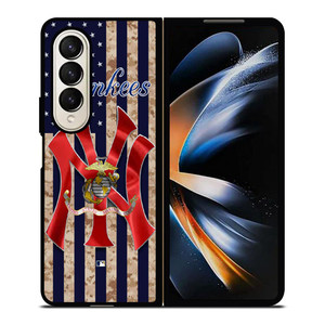 NEW YORK YANKEES SYMBOL Samsung Galaxy Z Fold 4 Case Cover