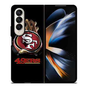 NFL SAN FRANCISCO 49ERS SYMBOL Samsung Galaxy Z Fold 4 Case Cover