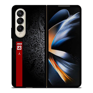 NIKE AIR JORDAN JUMPMAN SCRIBBLE Samsung Galaxy Z Fold 4 Case Cover