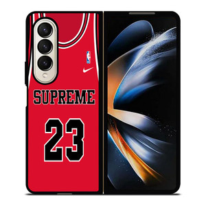 NIKE MICHAEL JORDAN SUPREME JERSEY Samsung Galaxy Z Fold 4 Case Cover