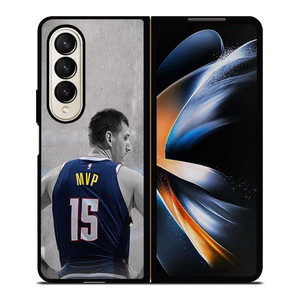 NIKOLA JOKIC DENVER NUGGETS MVP Samsung Galaxy Z Fold 4 Case Cover