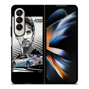 NISSAN GTR PAUL REMEMBER Samsung Galaxy Z Fold 4 Case Cover NISSAN GTR PAUL REMEMBER Samsung Galaxy Z Fold 4 Case Cover