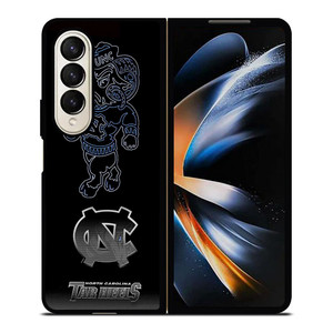 NORTH CAROLINA TAR HEELS FOOTBALL Samsung Galaxy Z Fold 4 Case Cover