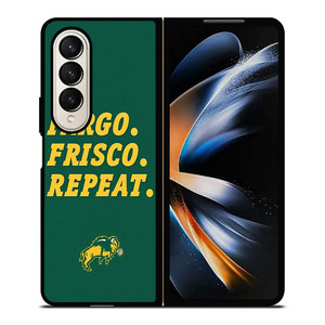 NORTH DAKOTA BISON PRIDE FOOTBALL NDSU Samsung Galaxy Z Fold 4 Case Cover