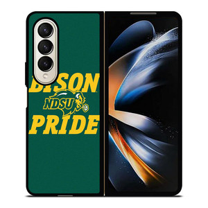 NORTH DAKOTA BISON PRIDE NDSU FOOTBALL Samsung Galaxy Z Fold 4 Case Cover