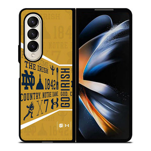 NOTRE DAME FIGHTING IRISH WALL Samsung Galaxy Z Fold 4 Case Cover