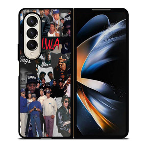 NWA NIGGAZ WIT ATTITUDES COLLAGE Samsung Galaxy Z Fold 4 Case Cover