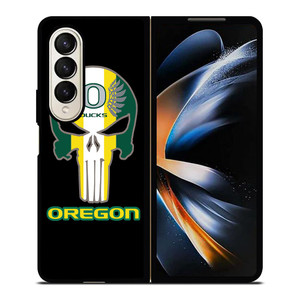 OREGON DUCKS SKULL LOGO Samsung Galaxy Z Fold 4 Case Cover