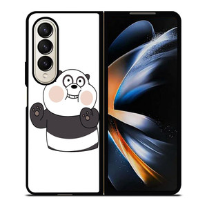 PANDA WE BARE BEARS Samsung Galaxy Z Fold 4 Case Cover PANDA WE BARE BEARS Samsung Galaxy Z Fold 4 Case Cover