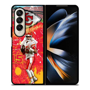 PATRICK MAHOMES FOOTBALL NFL Samsung Galaxy Z Fold 4 Case Cover PATRICK MAHOMES FOOTBALL NFL Samsung Galaxy Z Fold 4 Case Cover