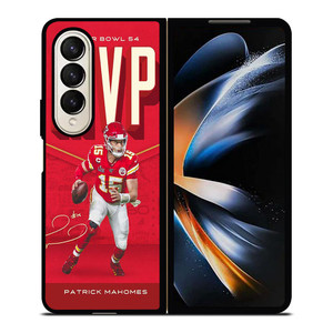PATRICK MAHOMES KANSAS CITY CHIEFS MVP Samsung Galaxy Z Fold 4 Case Cover