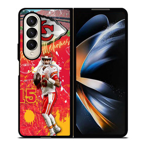 PATRICK MAHOMES WALLPAPER Samsung Galaxy Z Fold 4 Case Cover PATRICK MAHOMES WALLPAPER Samsung Galaxy Z Fold 4 Case Cover