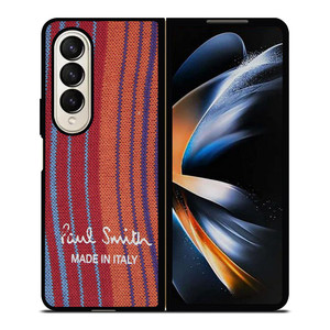 PAUL SMITH PATTERN MADE IN ITALY Samsung Galaxy Z Fold 4 Case Cover