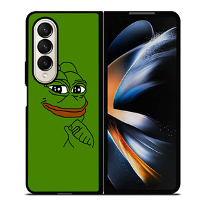 PEPE THE FROG CARTOON Samsung Galaxy Z Fold 4 Case Cover PEPE THE FROG CARTOON Samsung Galaxy Z Fold 4 Case Cover