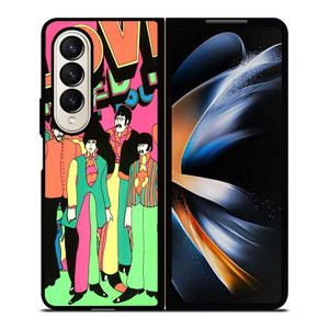 PETER MAX THE BEATLES Samsung Galaxy Z Fold 4 Case Cover