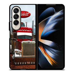 PETERBILT TRUCK  Samsung Galaxy Z Fold 4 Case Cover PETERBILT TRUCK  Samsung Galaxy Z Fold 4 Case Cover