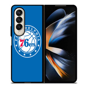 PHILADELPHIA 76ERS LOGO BADGE Samsung Galaxy Z Fold 4 Case Cover