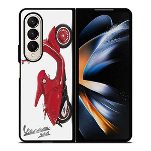 PIAGGIO VESPA 946 RED Samsung Galaxy Z Fold 4 Case Cover PIAGGIO VESPA 946 RED Samsung Galaxy Z Fold 4 Case Cover