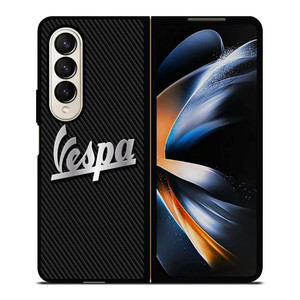 PIAGGIO VESPA METAL CARBON LOGO Samsung Galaxy Z Fold 4 Case Cover