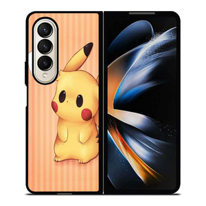PIKACHU POKEMON LOVE SIGN Samsung Galaxy Z Fold 4 Case Cover PIKACHU POKEMON LOVE SIGN Samsung Galaxy Z Fold 4 Case Cover