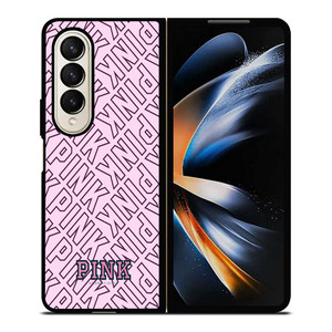 PINK VICTORIA S SECRET COLLAGE Samsung Galaxy Z Fold 4 Case Cover