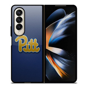 PITTSBURGH PANTHERS FOOTBALL CARBON Samsung Galaxy Z Fold 4 Case Cover