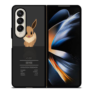 POKEMON EEVEE ABILITY Samsung Galaxy Z Fold 4 Case Cover POKEMON EEVEE ABILITY Samsung Galaxy Z Fold 4 Case Cover