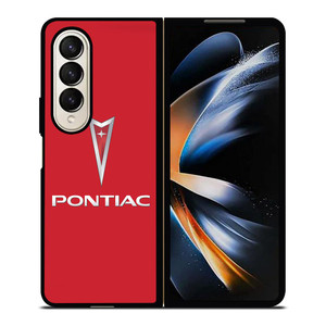 PONTIAC CAR RED LOGO Samsung Galaxy Z Fold 4 Case Cover PONTIAC CAR RED LOGO Samsung Galaxy Z Fold 4 Case Cover