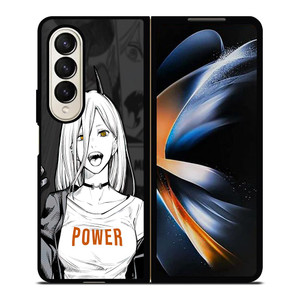 POWER CHAINSAW MAN ANIME 2 Samsung Galaxy Z Fold 4 Case Cover