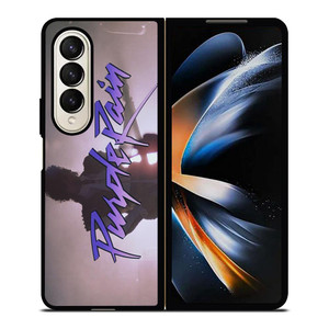 PRINCE PURPLE RAIN LOGO Samsung Galaxy Z Fold 4 Case Cover