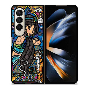 Princess Jasmine Aladdin Fairy Tale Stained Samsung Galaxy Z Fold 4 Case Cover