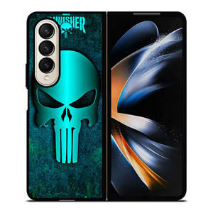PUNISHER GLOWING Samsung Galaxy Z Fold 4 Case Cover PUNISHER GLOWING Samsung Galaxy Z Fold 4 Case Cover