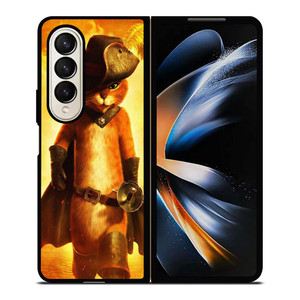 PUSS IN BOOTS MOVIES 2 Samsung Galaxy Z Fold 4 Case Cover PUSS IN BOOTS MOVIES 2 Samsung Galaxy Z Fold 4 Case Cover
