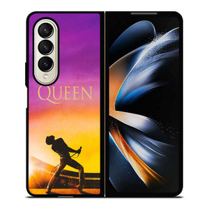 QUEEN FREDDIE MERCURY BOHEMIAN RHAPSODY Samsung Galaxy Z Fold 4 Case Cover QUEEN FREDDIE MERCURY BOHEMIAN RHAPSODY Samsung Galaxy Z Fold 4 Case Cover