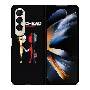 RADIOHEAD VIDEOTAPE LOGO Samsung Galaxy Z Fold 4 Case Cover