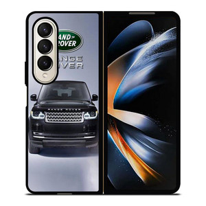 RANGE ROVER LAND ROVER BLACK CAR Samsung Galaxy Z Fold 4 Case Cover RANGE ROVER LAND ROVER BLACK CAR Samsung Galaxy Z Fold 4 Case Cover
