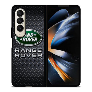 RANGE ROVER LAND ROVER PLATE LOGO Samsung Galaxy Z Fold 4 Case Cover RANGE ROVER LAND ROVER PLATE LOGO Samsung Galaxy Z Fold 4 Case Cover