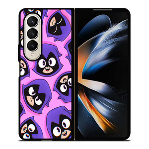 RAVEN TEEN TITANS GO PATTERN Samsung Galaxy Z Fold 4 Case Cover