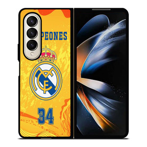 REAL MADRID CF CAMPEONES 34 Samsung Galaxy Z Fold 4 Case Cover