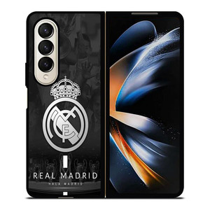 REAL MADRID SOCCER LOGO Samsung Galaxy Z Fold 4 Case Cover REAL MADRID SOCCER LOGO Samsung Galaxy Z Fold 4 Case Cover