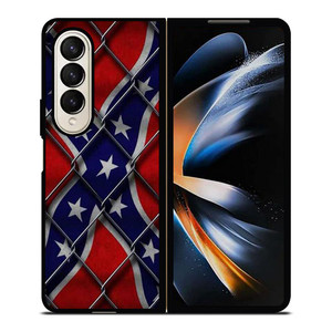 REBEL FLAG Samsung Galaxy Z Fold 4 Case Cover REBEL FLAG Samsung Galaxy Z Fold 4 Case Cover