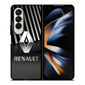 RENAULT CAR METAL LOGO Samsung Galaxy Z Fold 4 Case Cover RENAULT CAR METAL LOGO Samsung Galaxy Z Fold 4 Case Cover