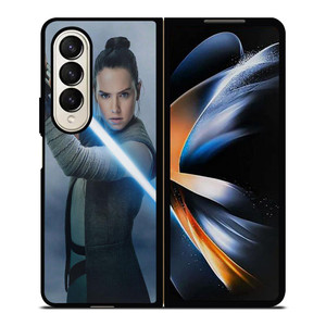 REY STAR WARS THE LAST OF JEDI Samsung Galaxy Z Fold 4 Case Cover REY STAR WARS THE LAST OF JEDI Samsung Galaxy Z Fold 4 Case Cover
