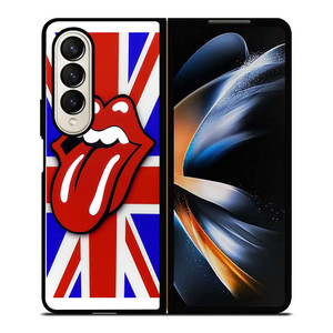 ROLLING STONES BAND POSTER Samsung Galaxy Z Fold 4 Case Cover