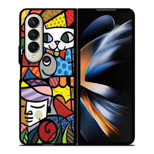 ROMERO BRITTO  Samsung Galaxy Z Fold 4 Case Cover ROMERO BRITTO  Samsung Galaxy Z Fold 4 Case Cover