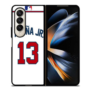 RONALD ACUNA JR ATLANTA BRAVES KIT Samsung Galaxy Z Fold 4 Case Cover