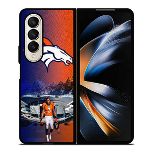 RUSSEL WILSON DENVER BRONCOS NFL 2 Samsung Galaxy Z Fold 4 Case Cover