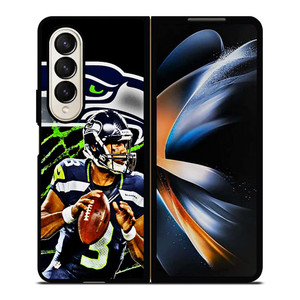 RUSSELL WILSON SEATTLE SEAHAWKS ART Samsung Galaxy Z Fold 4 Case Cover RUSSELL WILSON SEATTLE SEAHAWKS ART Samsung Galaxy Z Fold 4 Case Cover