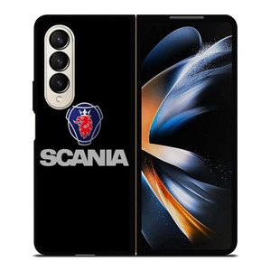 SAAB SCANIA TRUCK LOGO Samsung Galaxy Z Fold 4 Case Cover SAAB SCANIA TRUCK LOGO Samsung Galaxy Z Fold 4 Case Cover